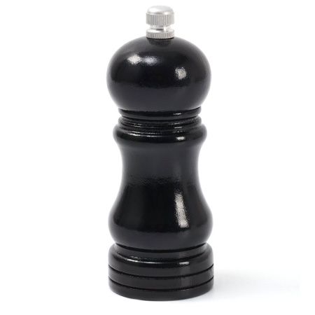 Мельница 12 см "Дуновение леса", чёрное дерево, керам. Механизм