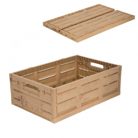 Ящик складной 60x40x(h)19 см перфорированный