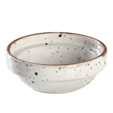 Соусник 50 мл, (d)75 x (h)30 мм, "Punto bianca"