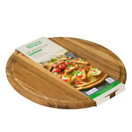 Доска сервировочная (d)30см, дерево