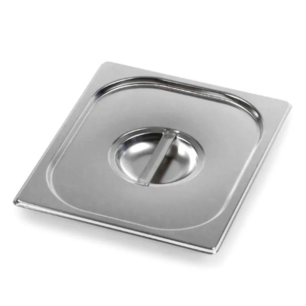 Крышка гастроемкости GN 1/2 (325 х 265 мм) из нержавеющей стали, Roal