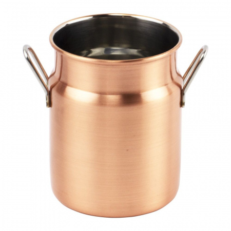 Бидон-миниатюра (d)7,5x10см с медным напылением