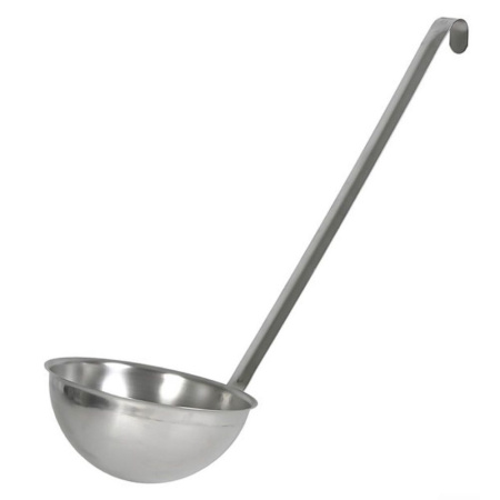 Ложка 1000мл, нерж. сталь, разливательная, ручка 38 см
