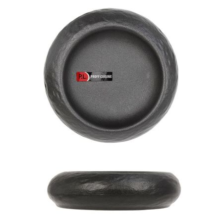 Блюдо для подачи "Black Star" (d)150мм, (h)40мм