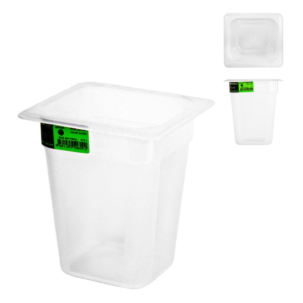 Гастроёмкость GN 1/6, 176x162x(h)200мм, 2,5л