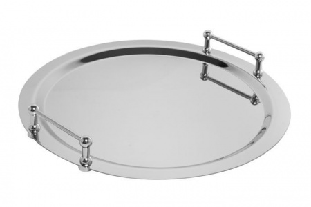 Поднос сервировочный (d)48см с ручками