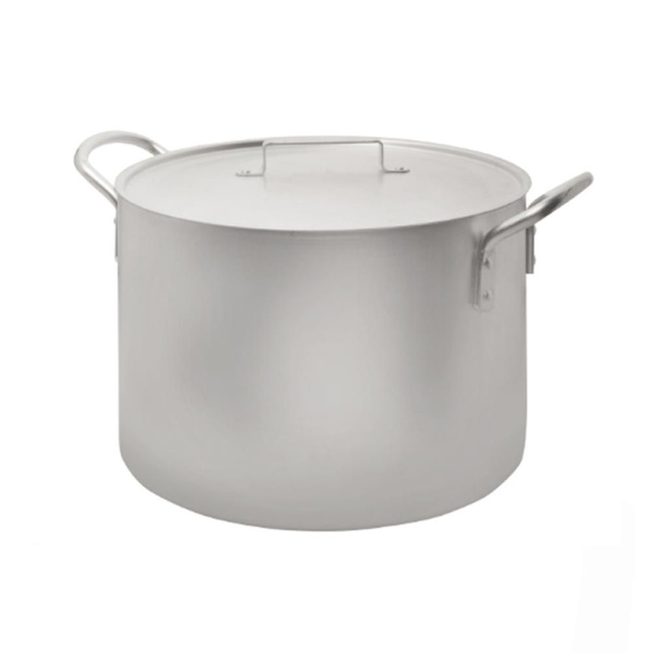 Котел 20 л, с крышкой, алюминий, толщина дна/стенки 2.5 мм