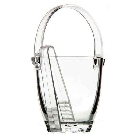 Ведёрко для льда (d)12x(h)13см со щипцами