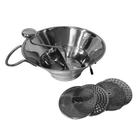 Машина для протирки пюре (d)300 х (h)135 мм, 5 дисков Машина для протирки пюре (d)300 х (h)135 мм, 5 дисков