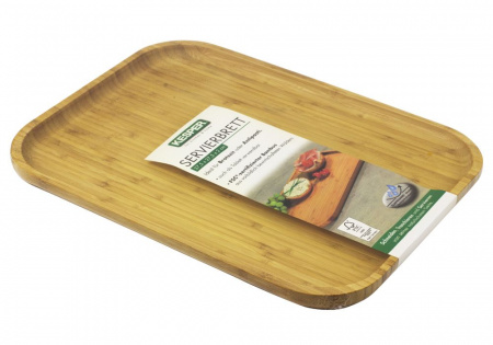 Доска сервировочная 37,5х27,5 см, бамбук