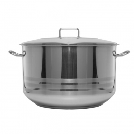 Кастрюля 54л с крышкой, капсульное дно