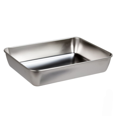Поднос 200 х 250 х 28 мм, нерж. сталь