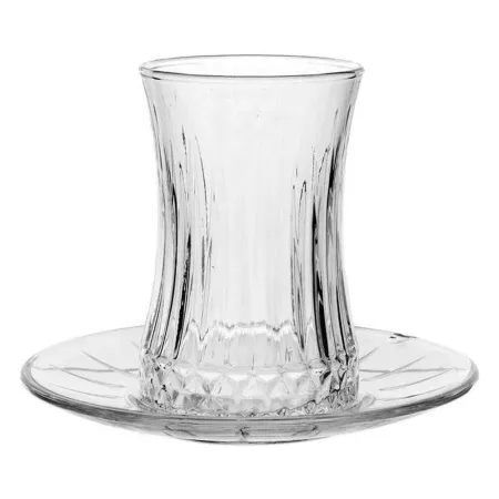 Набор чайный 12 пред.: 6 стаканов 170 мл, 6 блюдец 94 мм