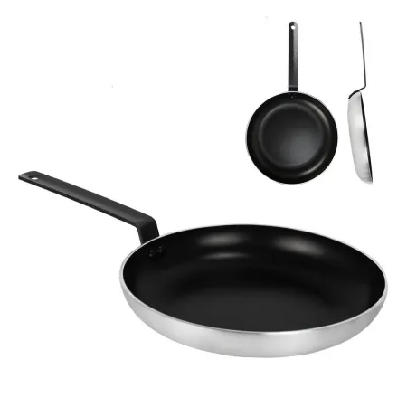 Сковорода (d)28x(h)4см с антипригарным покрытием, для индукции