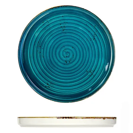 Тарелка мелкая (d)23см с бортом