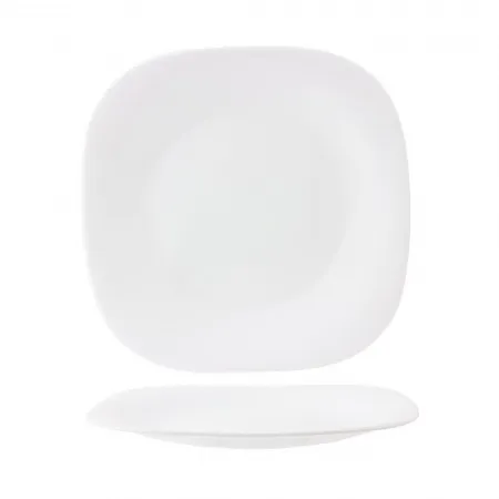 Тарелка мелкая 20х20см квадратная