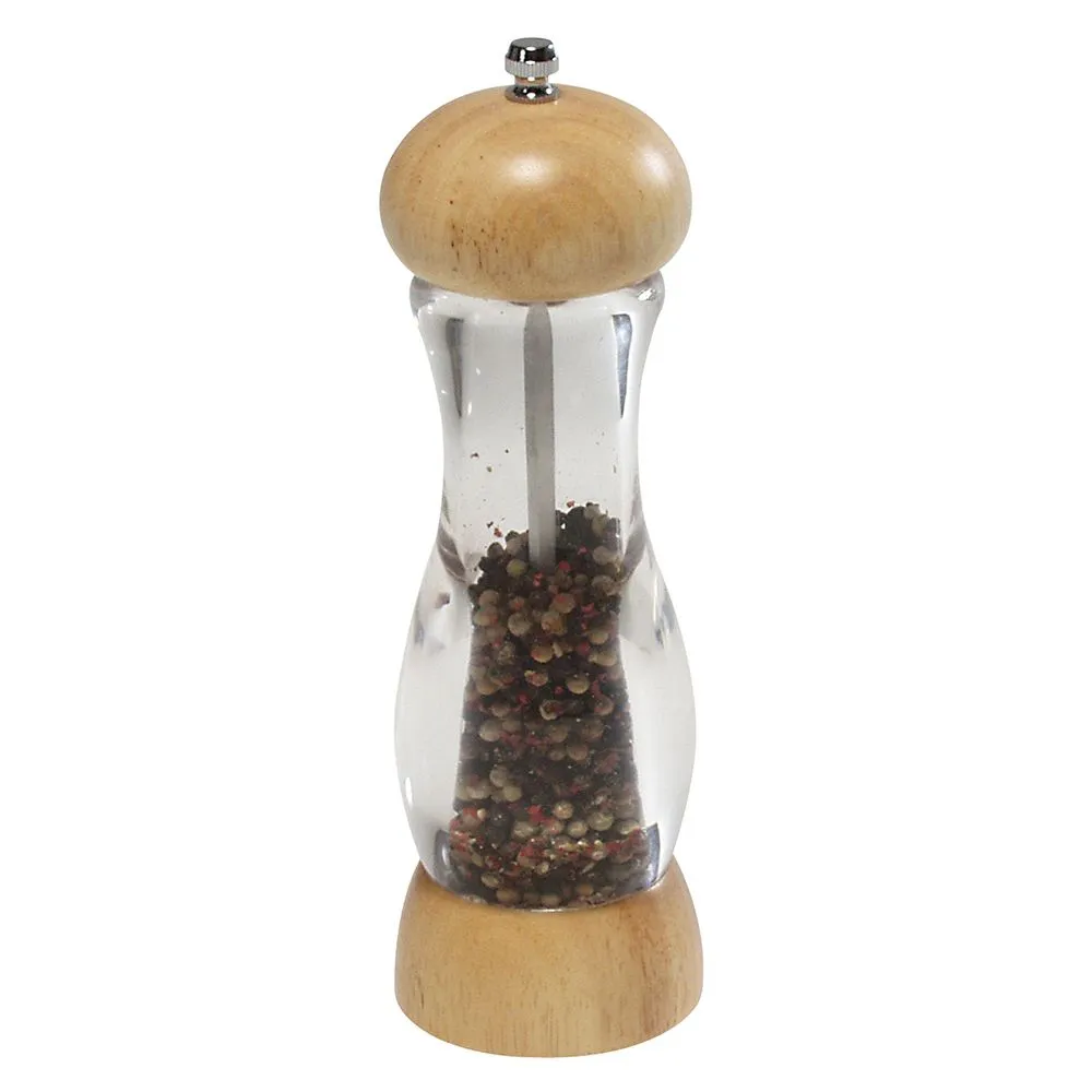 Мельница для перца горошка. Перцемолка - мельница для перца. Мельница для перца; дерево. )перцемолка ручная piccante, р-р 6*18,5 см, акрил, жернова из керамики, mallony. Набор для специй lagretti levanto lg019.